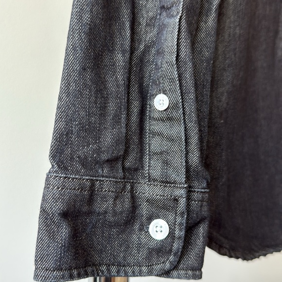 Stussy Denim Mandarin Collar Button Down - Picture 8 of 12